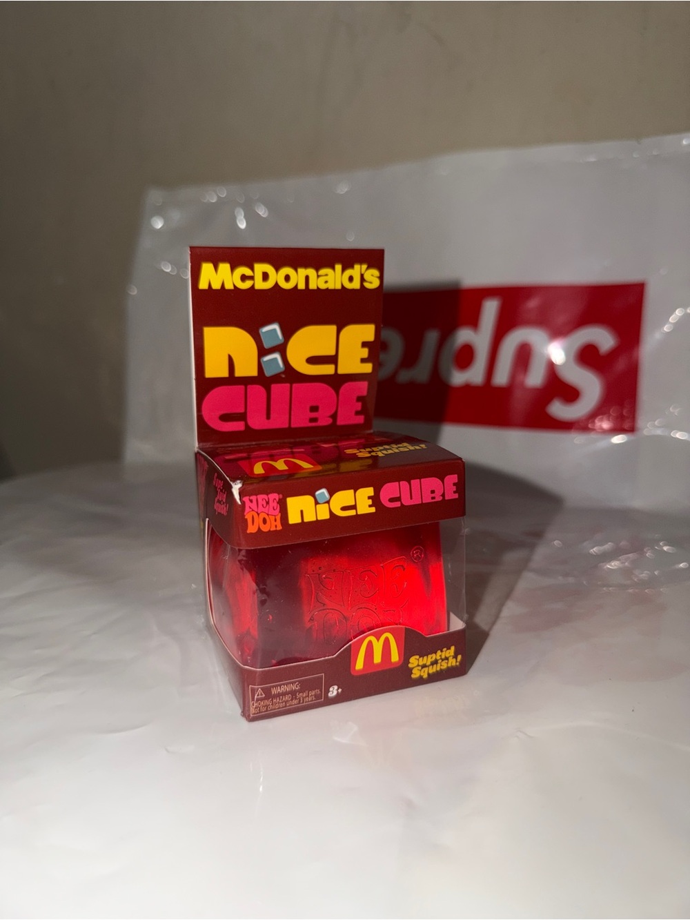 NeeDoh Nice Cube McDonald’s Squishy Stress Relief Toy New